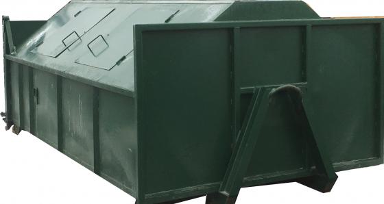 12 Yard Roll-off Animal Proof Disposal Bin (5 feet high, 8 feet wide and 12 feet long)