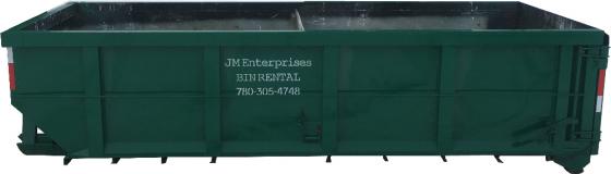 25 Yard Roll-off Disposal Split Bin (5 feet high, 8 feet wide and 20 feet long)