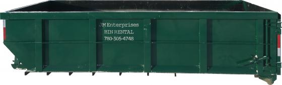 25 Yard Roll-off Disposal Bin (5 ½ feet high, 8 feet wide and 20 feet long)