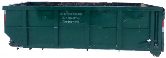 30 Yard Roll-off Disposal Bin (7 feet high, 8 feet wide and 20 feet long)